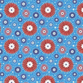 Star Spangled Summer Patriotic Party 43"/44" Fabric Per Yard